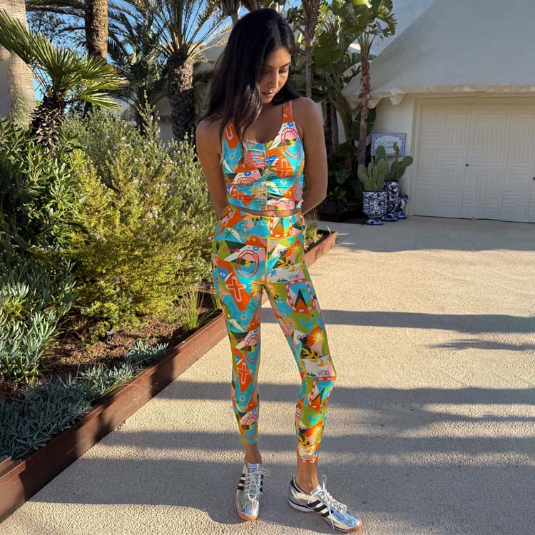 Hope Bright High-Waisted Yoga Leggings with Pockets – Supportive & Stylish