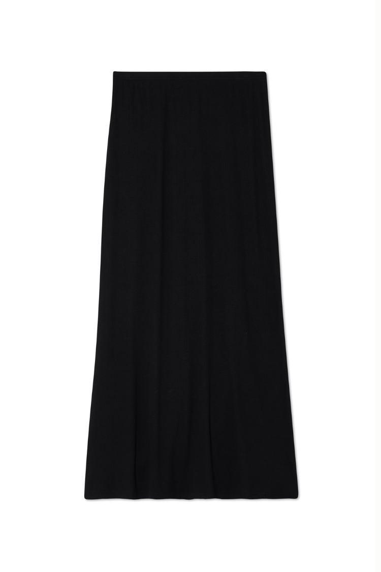 Black Sun Print Midi Skirt – Sol Dorris Beachwear