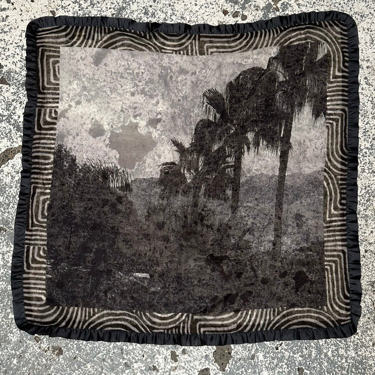 Mallorca Print Bandana - Stylish Lyocell & Nylon Scarf for Women & Men